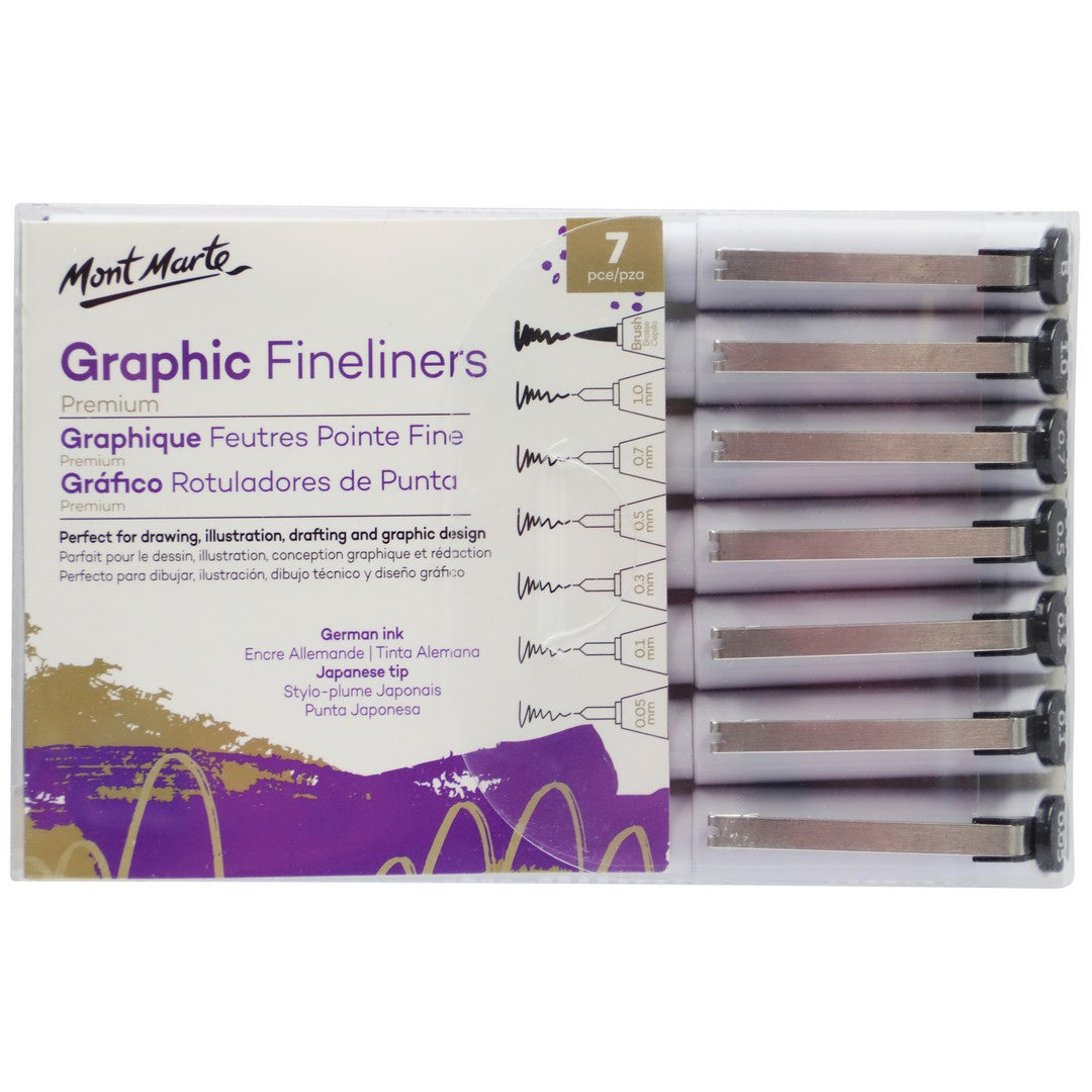 Mont Marte - Graphic Fineliners Set