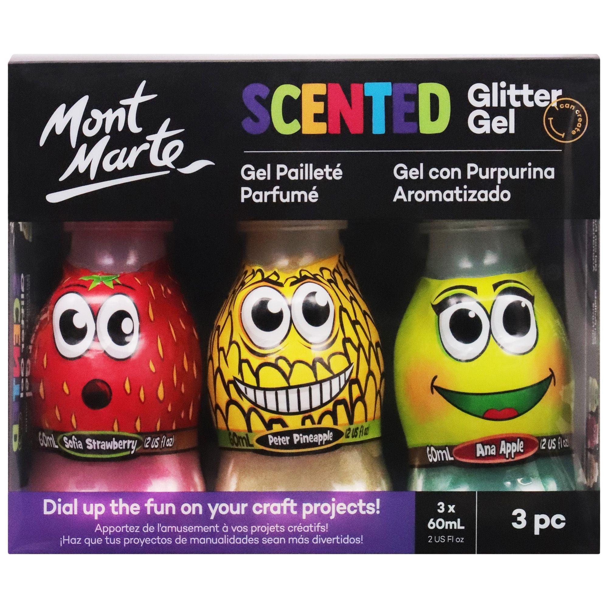 Mont Marte Scented Glitter Gel - Dollars and Sense