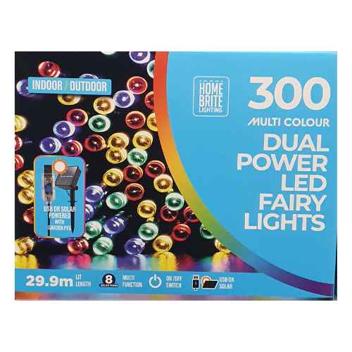 USB Solar Light 300Pc Assorted - Dollars and Sense