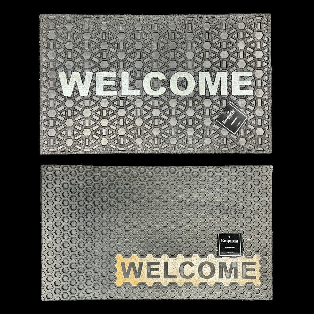 Rubber Door Mat - Welcome - Dollars and Sense