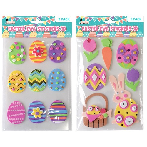 Easter EVA Stickers 3D