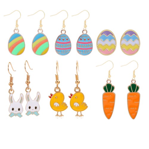 Easter Earrings Enamel