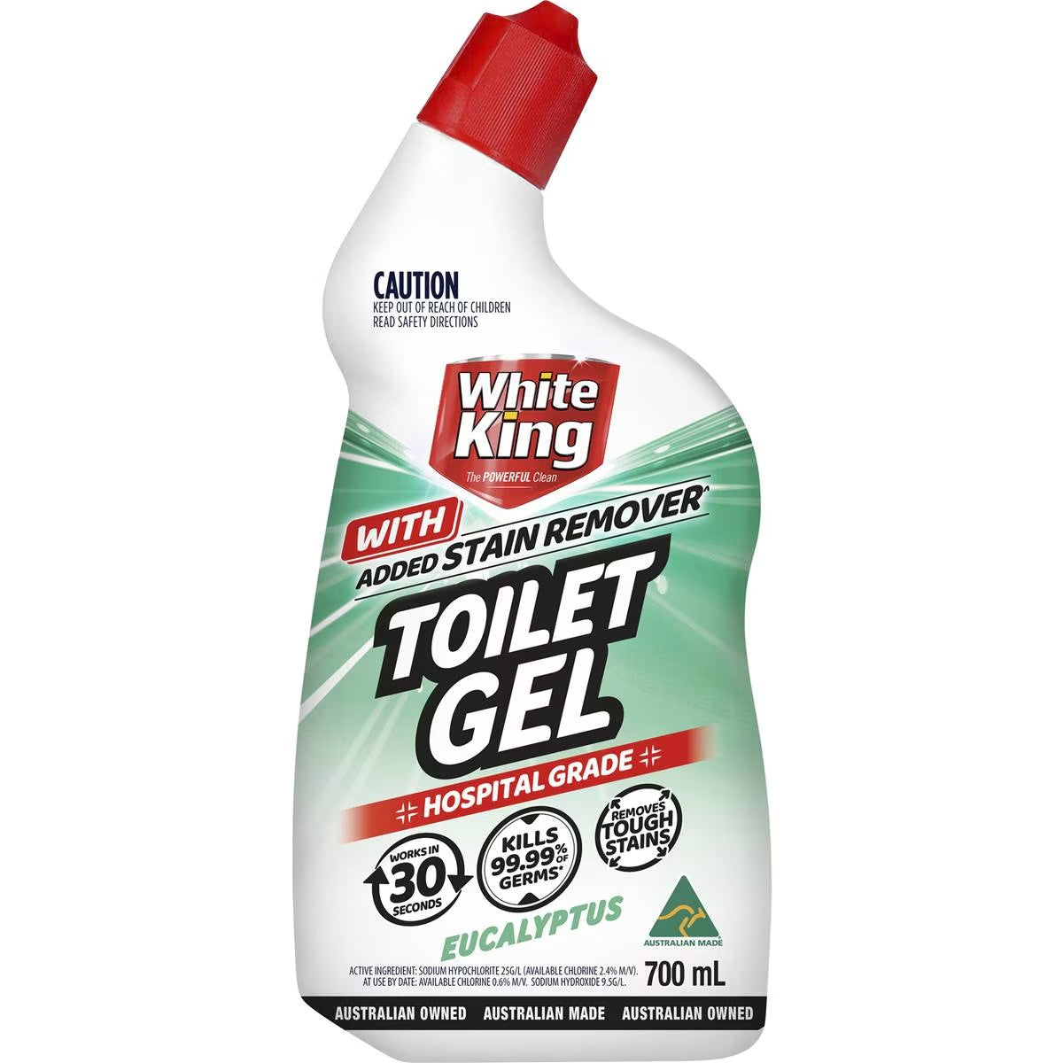 White King 700ml Toilet Gel With Added