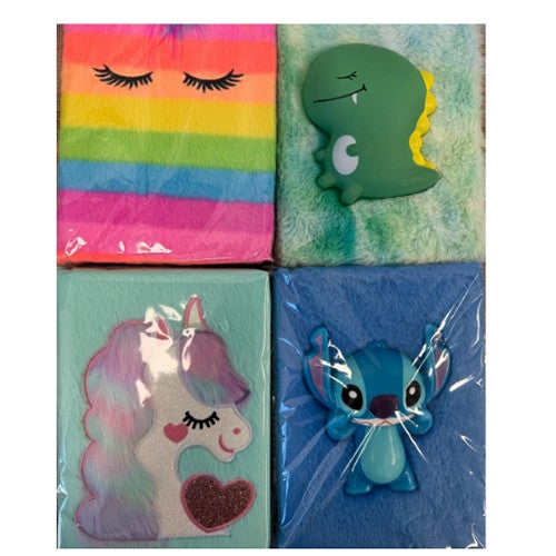 Fluffy Note Books Assorted