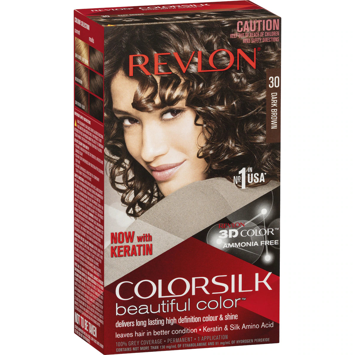 Revlon Colorsilk Hair Colour - Dark Brown - Dollars and Sense
