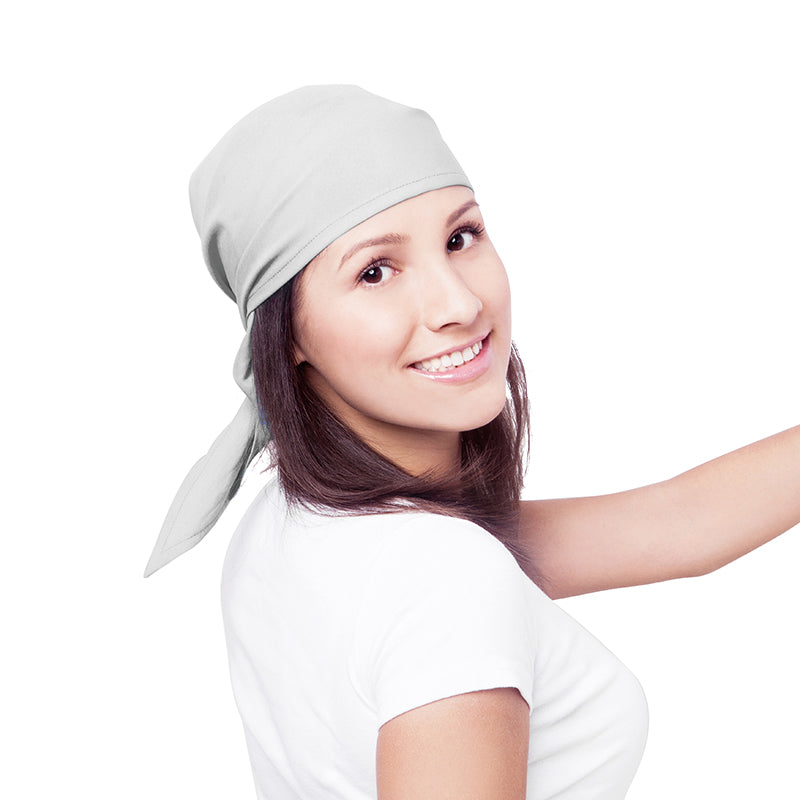 50*50Cm Bandana-White SKU A111819 - Dollars and Sense