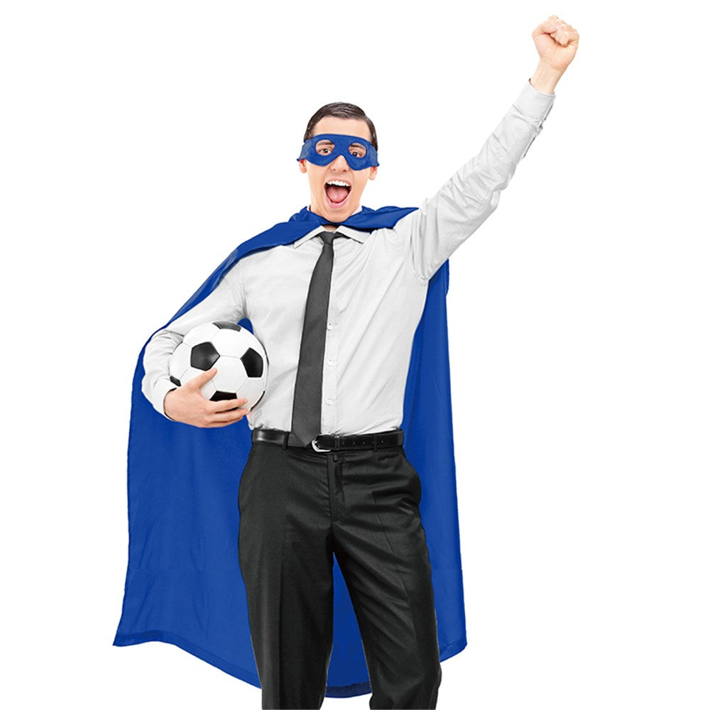 Team Supporter Cape - Blue - Dollars and Sense