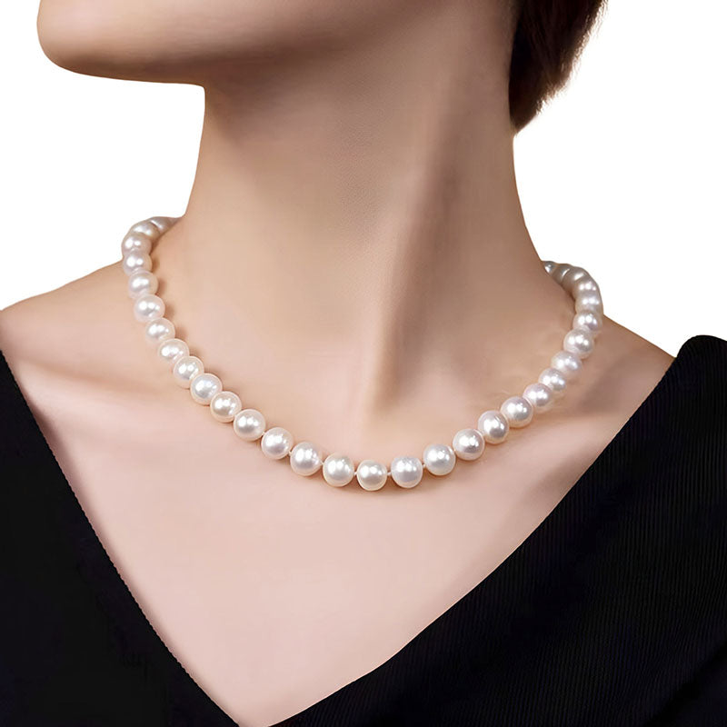 Faux Pearl Necklace