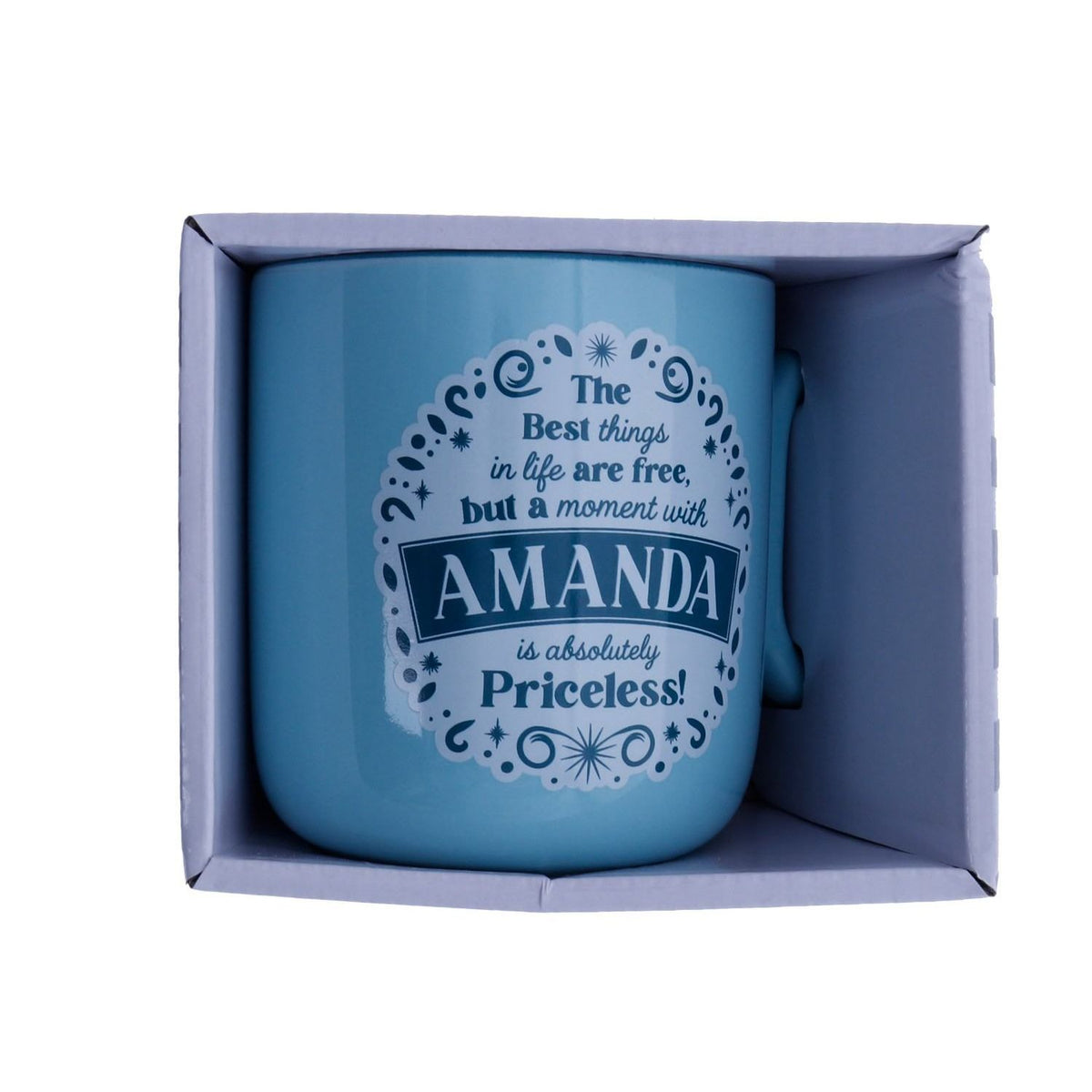 Amanda About Me Mug - Dollars and Sense