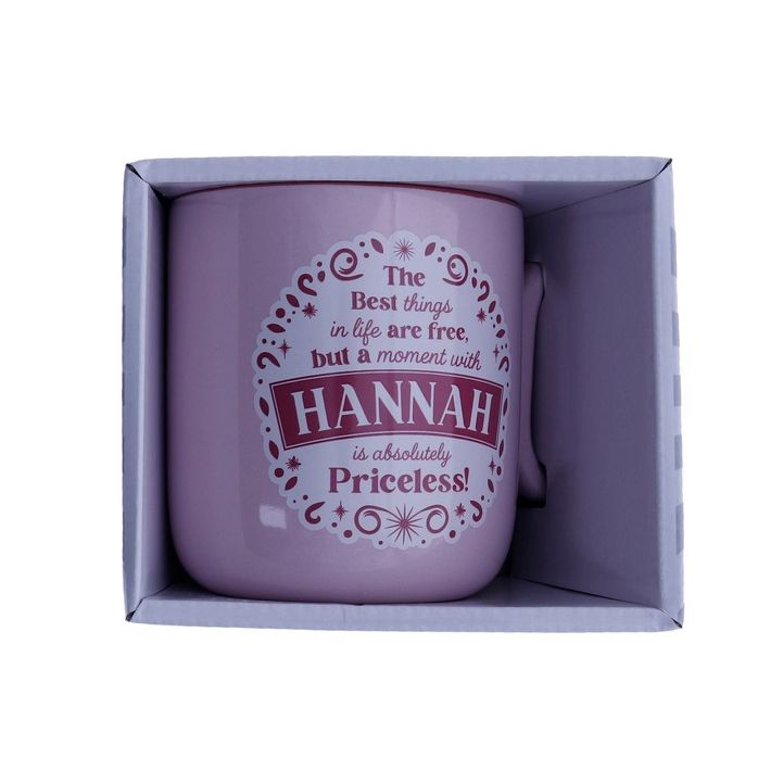 Hannah About Me Mug - Dollars and Sense