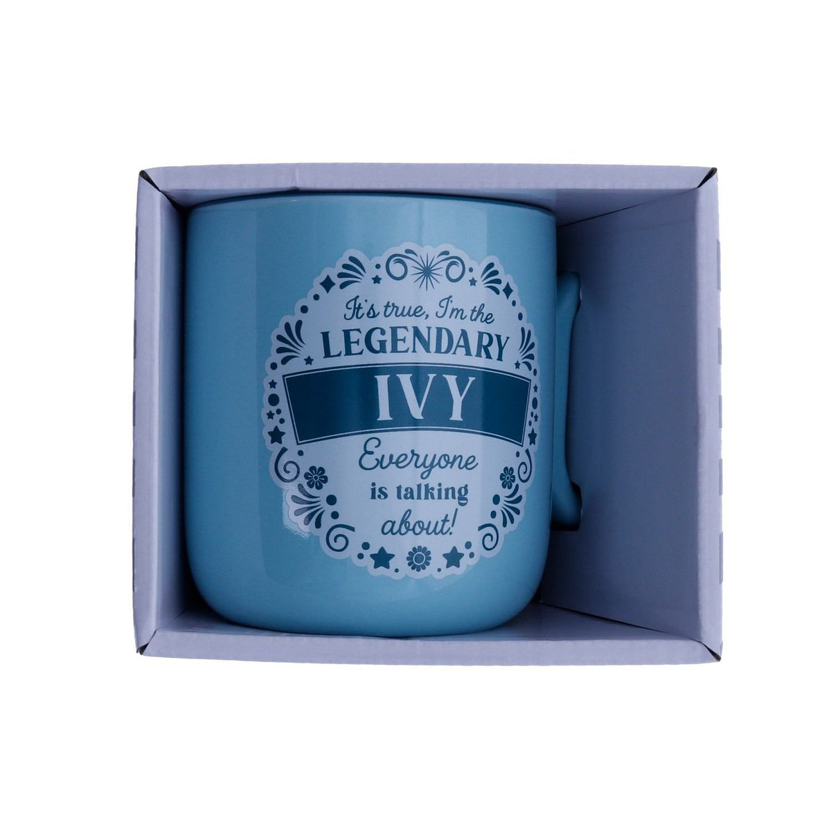 Ivy About Me Mug - Dollars and Sense