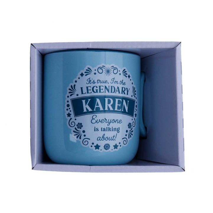 Karen About Me Mug - Dollars and Sense