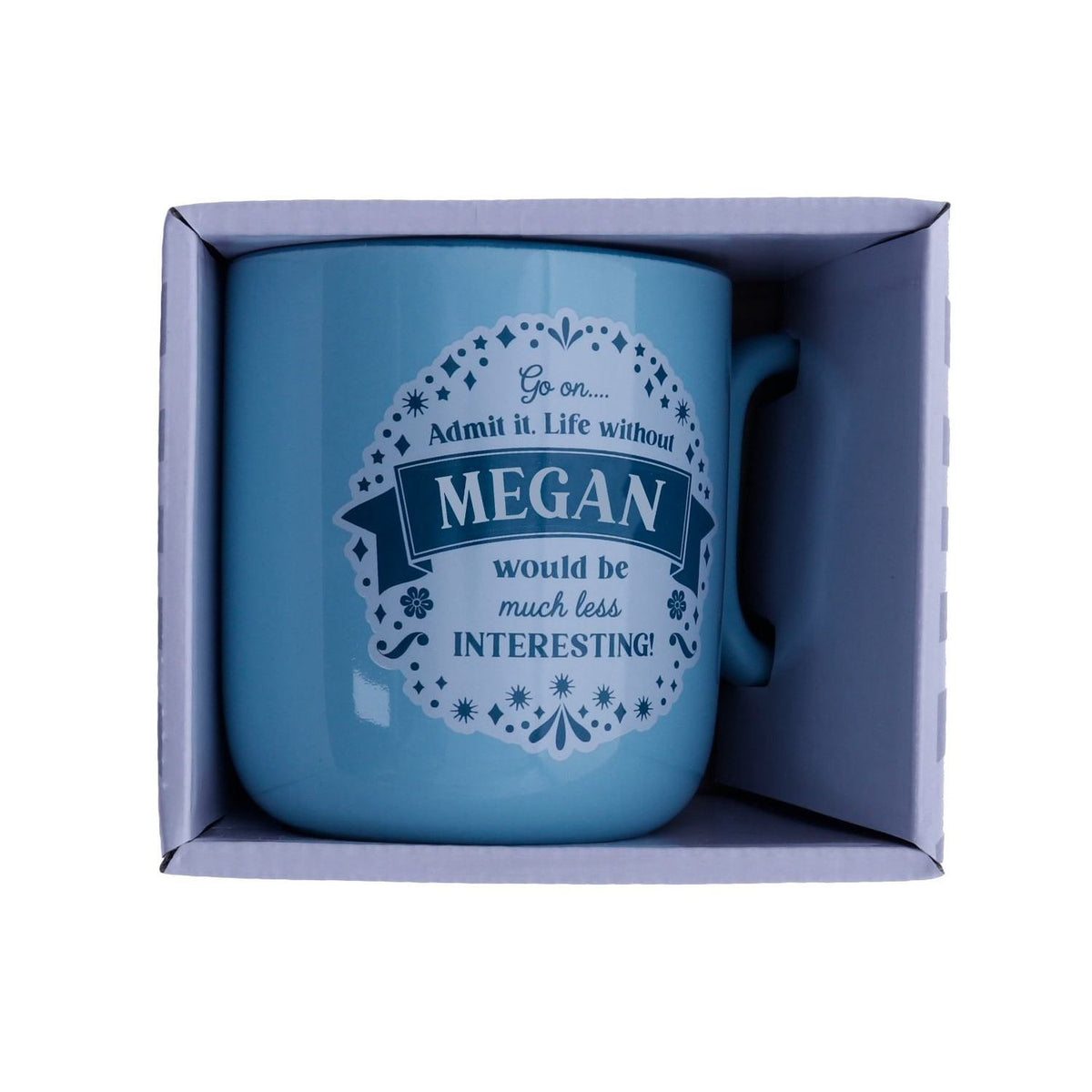Megan About Me Mug - Dollars and Sense