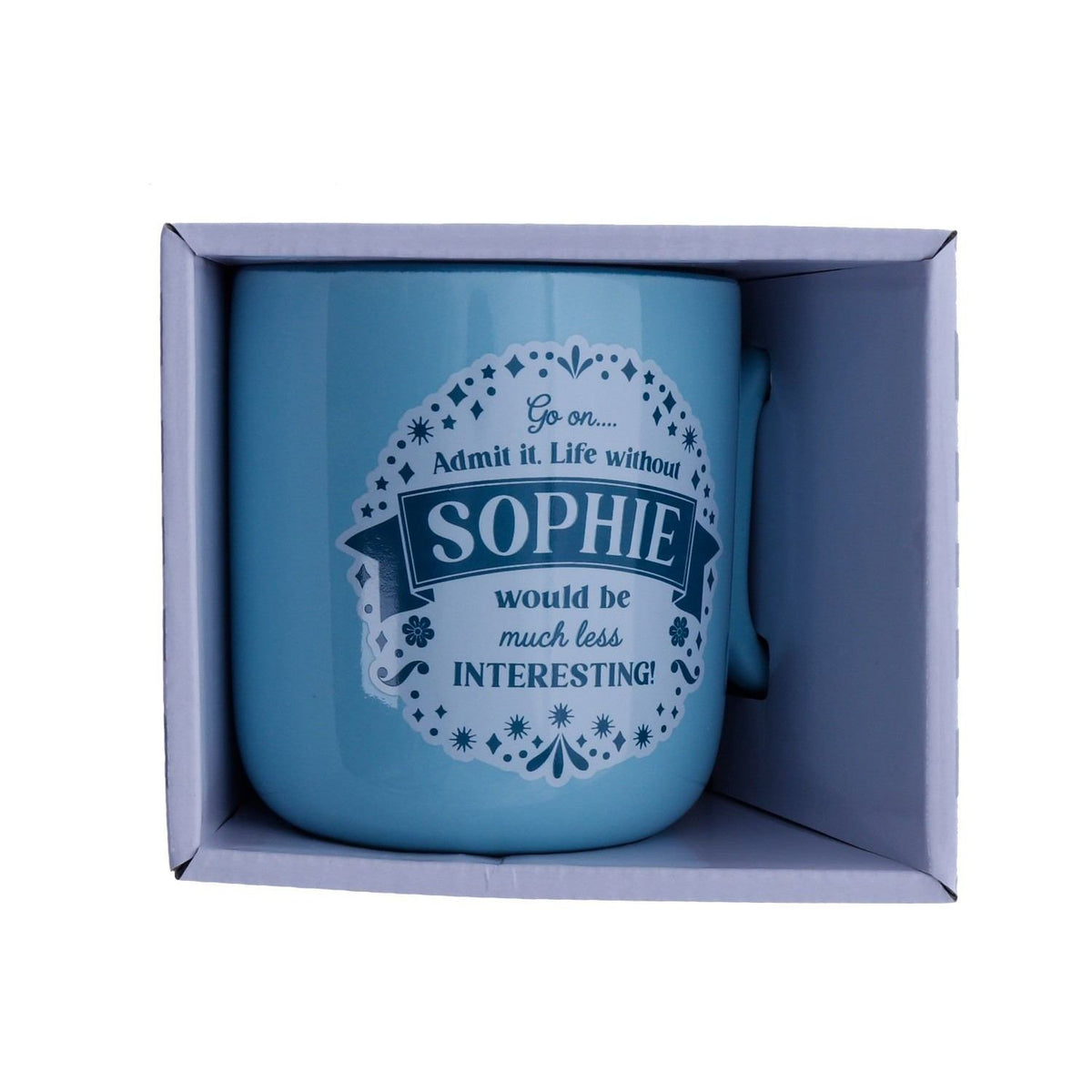Sophie About Me Mug - Dollars and Sense