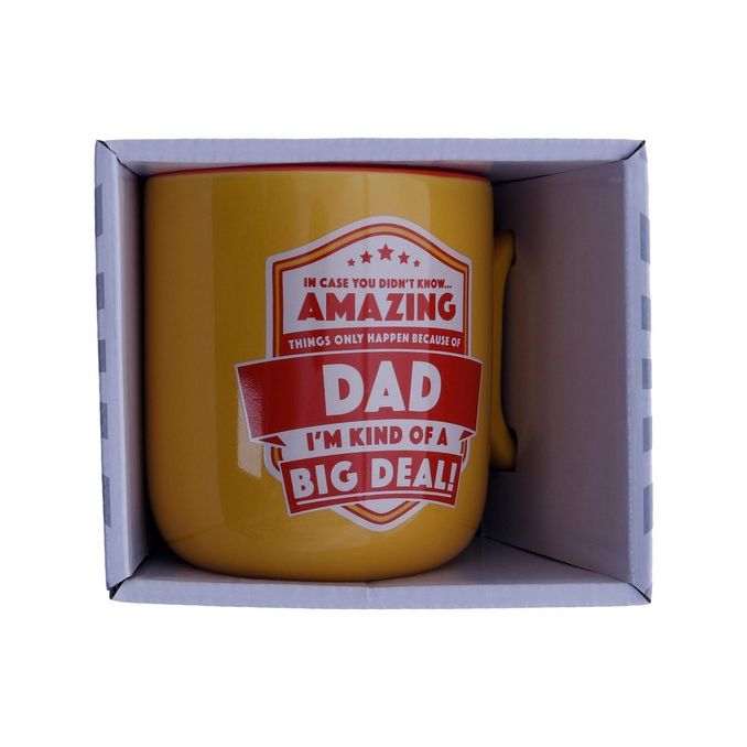 Dad About Me Mug - Dollars and Sense