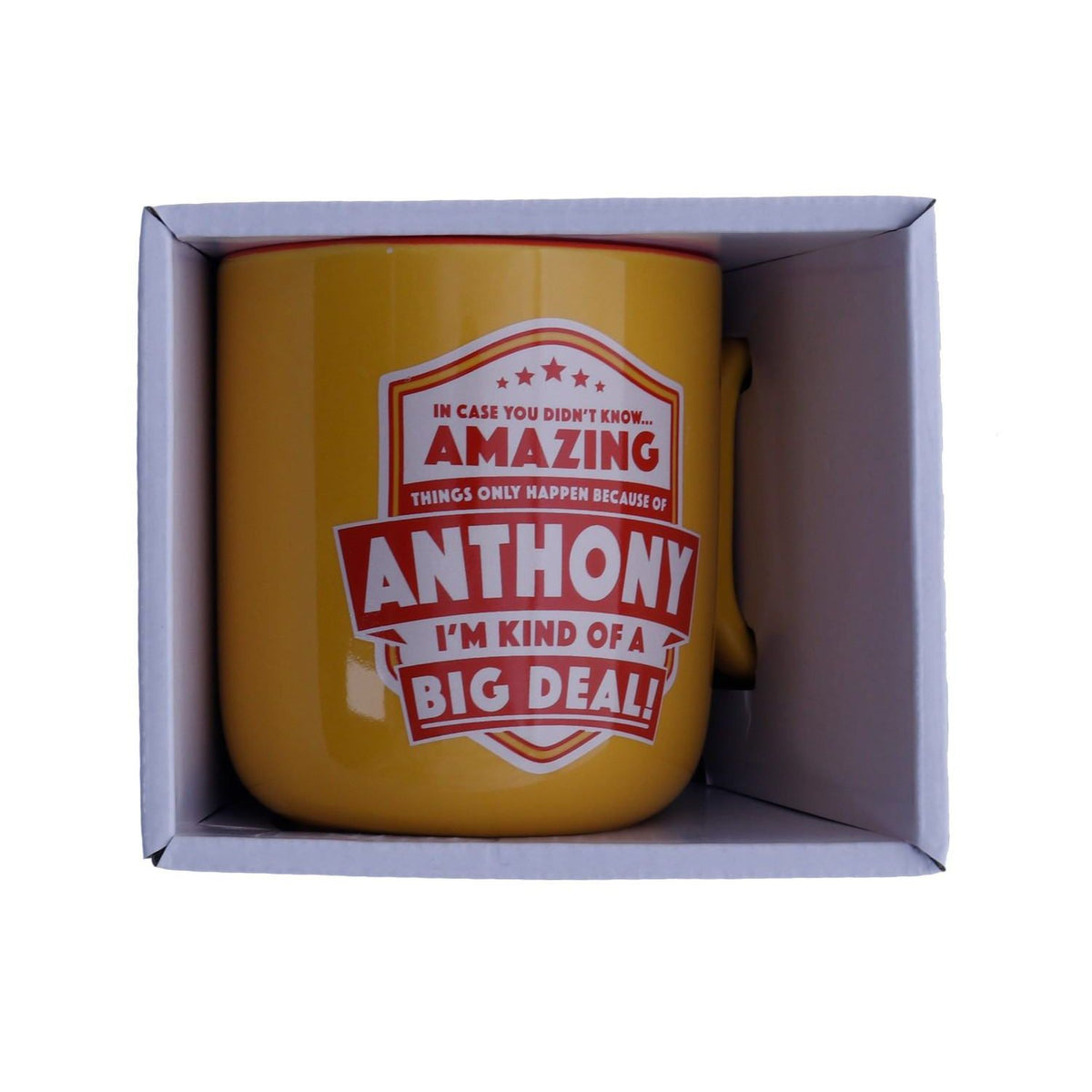 Anthony About Me Mug - Dollars and Sense