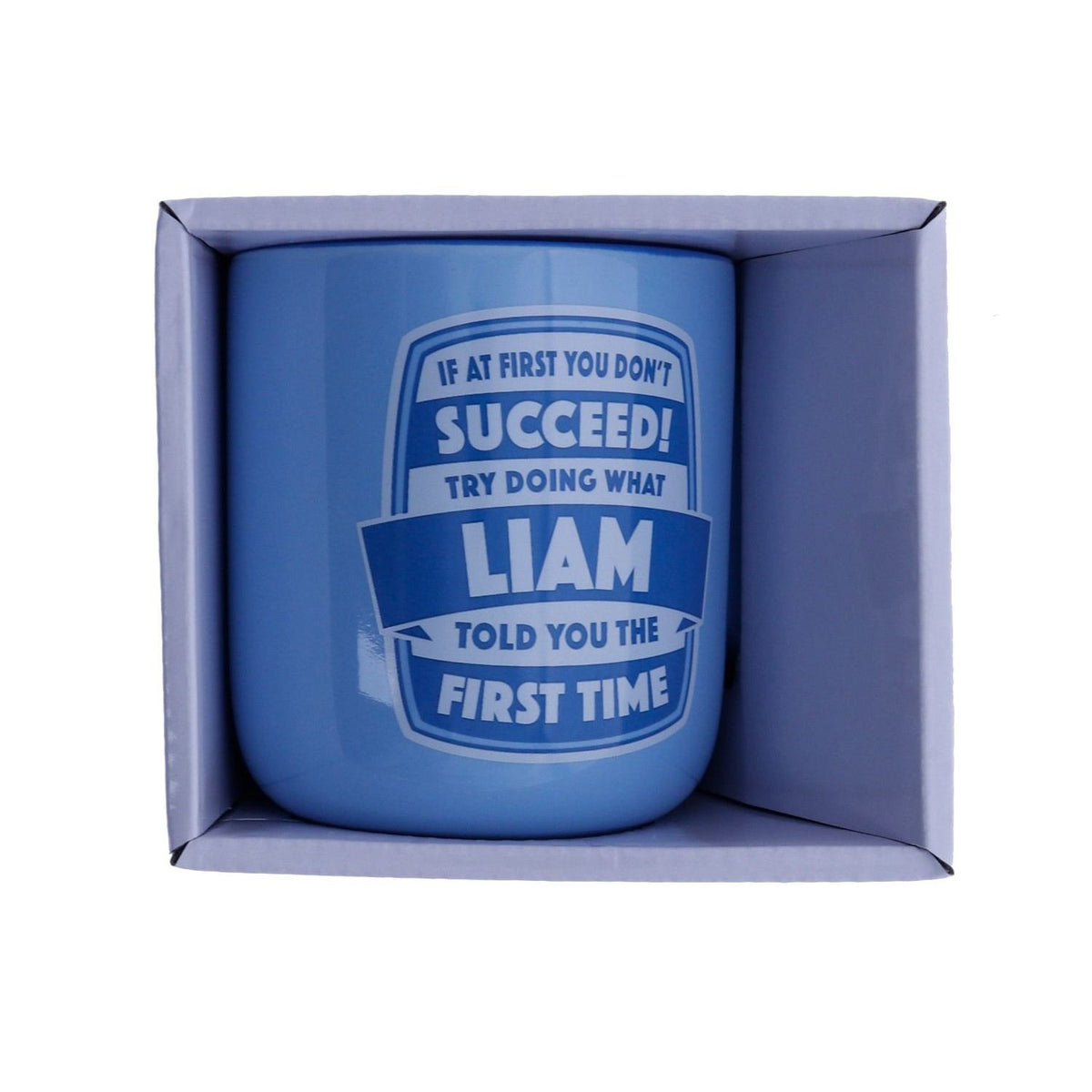 Liam About Me Mug - Dollars and Sense