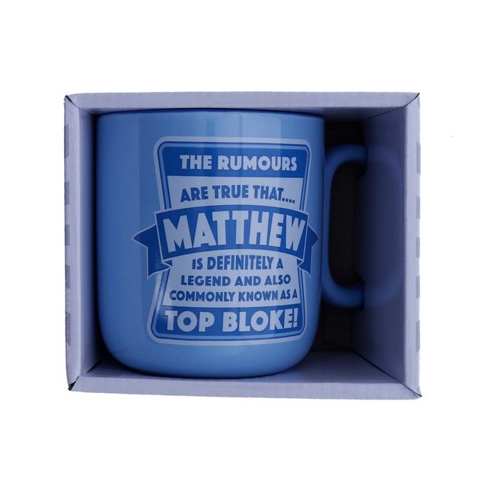 Matthew About Me Mug - Dollars and Sense
