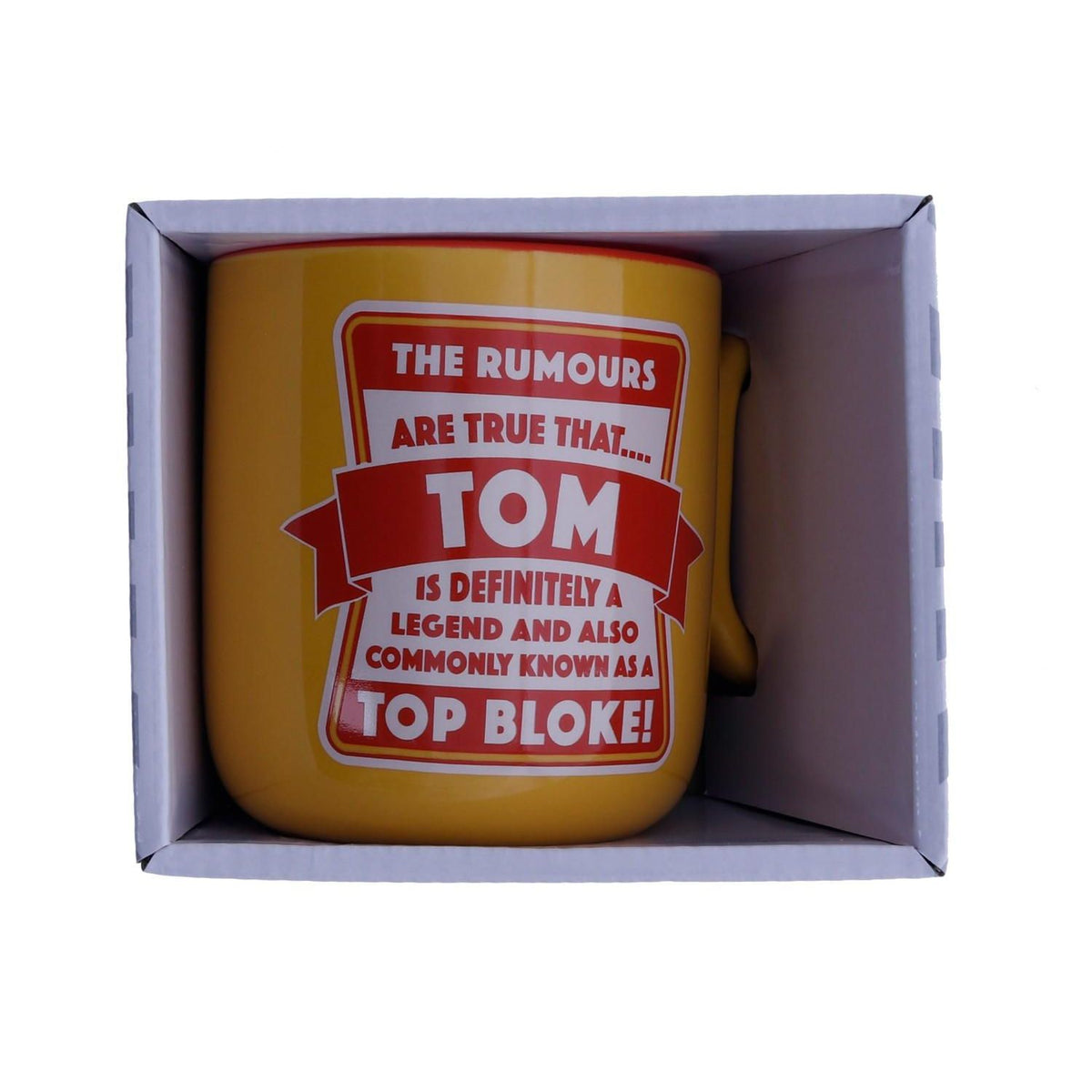 Tom About Me Mug - Dollars and Sense