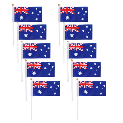 Aussie Flag Waving Pk10
