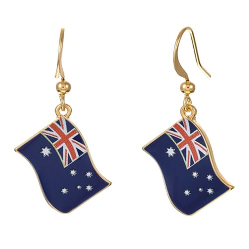 Aussie Flag Earrings