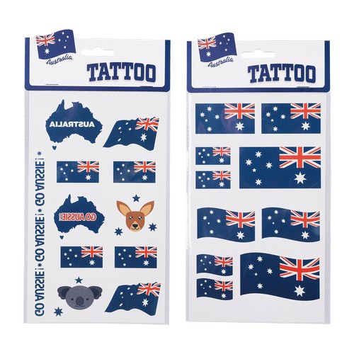 Aussie Tattoo Pk10 Asst