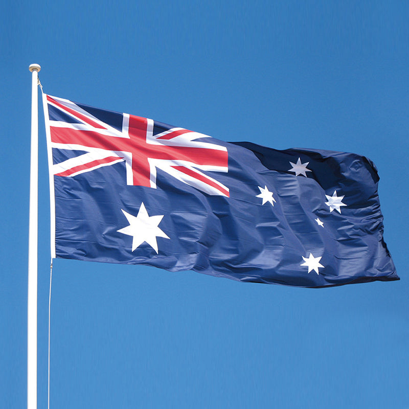 90x150cm Australian Flag SKU AD26657 - Dollars and Sense
