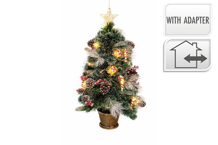 1PC FIBEROPTIC TREE 90CMWW20LED