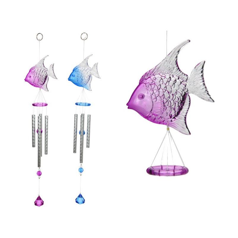 Wind Chime - Acrylic Large Fish - Dollars and Sense