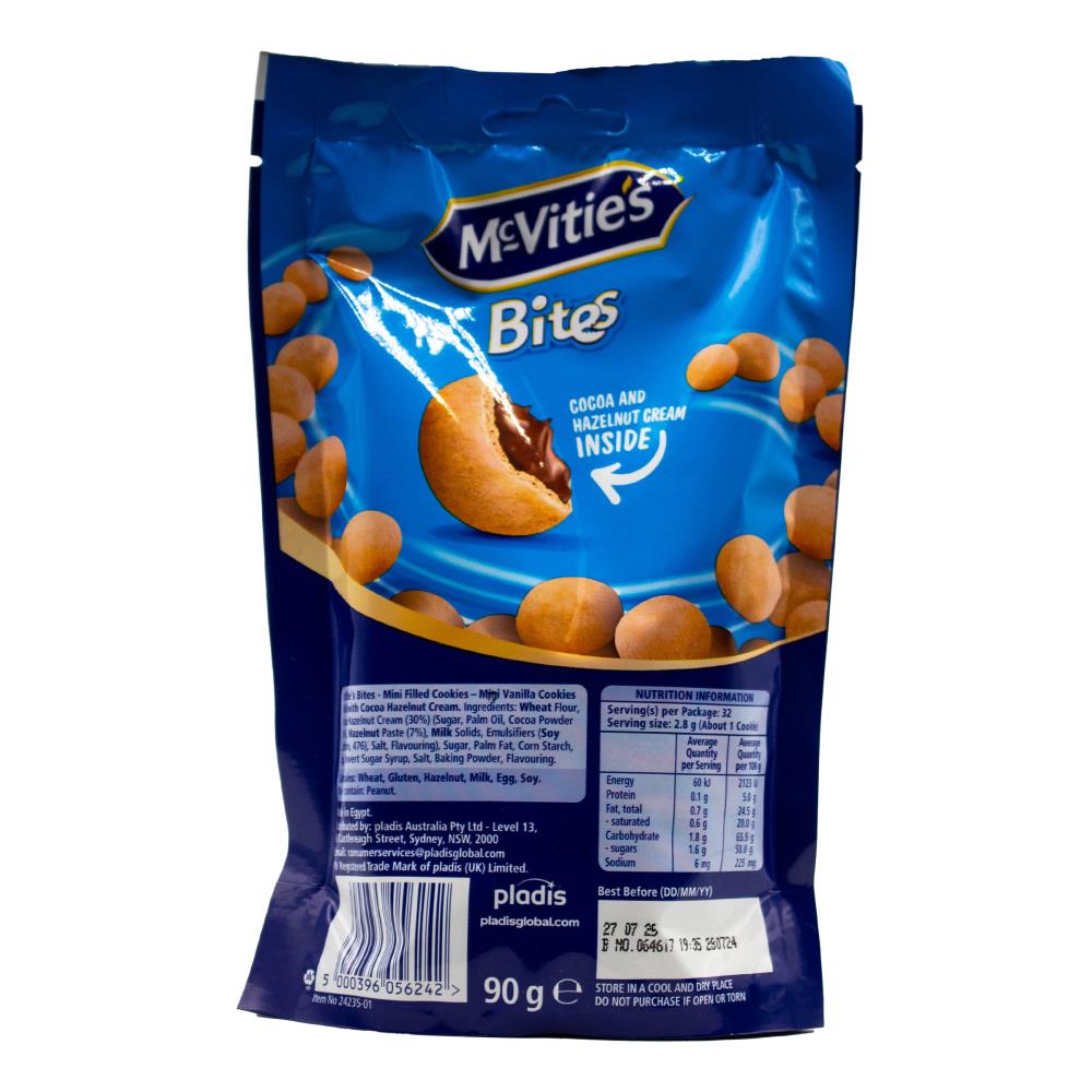 Mcvities Mini Bites Cookies - Vanilla - Dollars and Sense