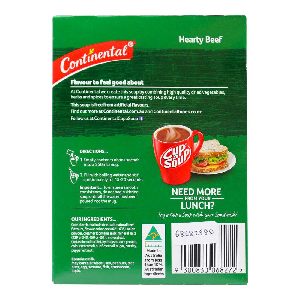 Continental Cup A Soup - Hearty Beef - Dollars and Sense