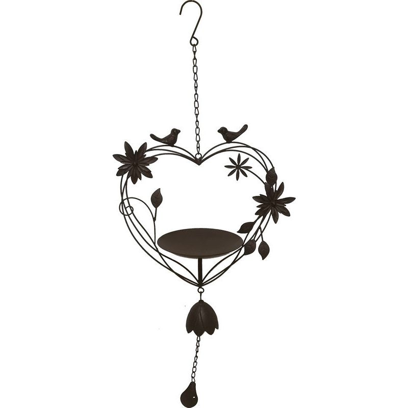 Wind Chime Cast Iron - Heart Shaped Bird Bath - Dollars and Sense