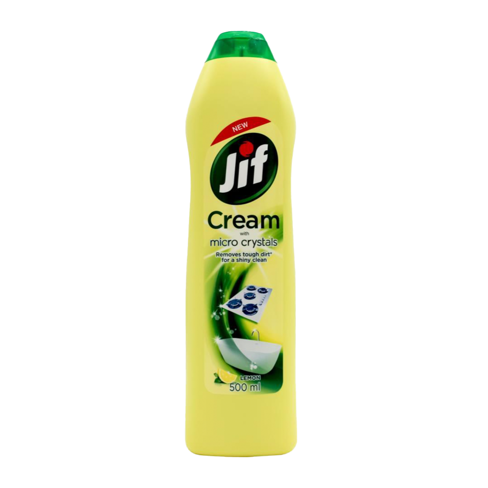 Jif 500Ml Cream With Micro Crystals Lemon - Dollars and Sense