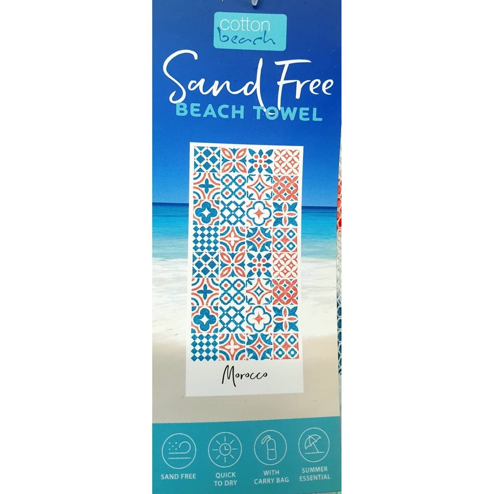 Beach Towel - Sand Free Suede - Dollars and Sense