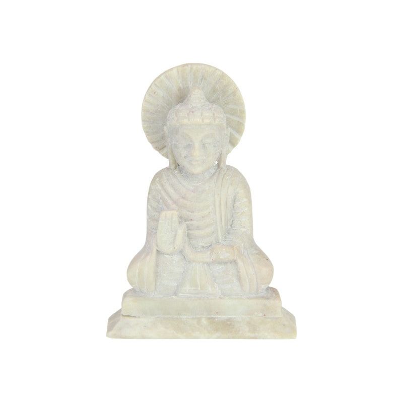 Chakra Buddha - Soapstone - Dollars and Sense