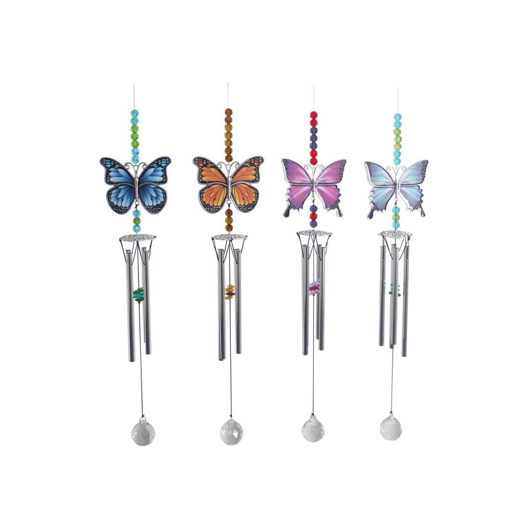 25cm Metal Gemstone B'Fly Sun Catcher 4A SKU BUTJESC - Dollars and Sense
