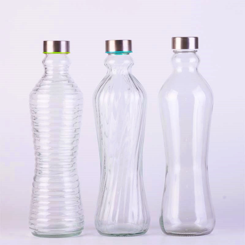 Glass Juice Bottle 1L - Dollars and Sense