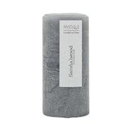 Grey Rustic Candle - Sandalwood - Dollars and Sense
