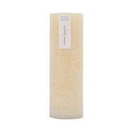 Beige Rustic Candle - Amber Vanilla - Dollars and Sense