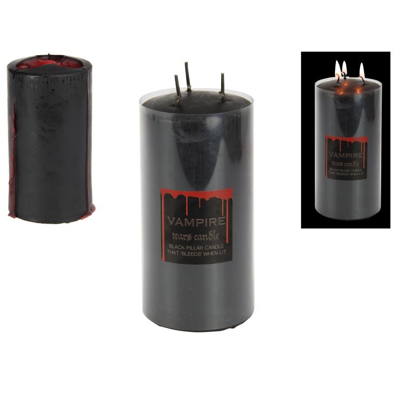 580gram Vampire Tears Pillar Candle SKU CANVAML - Dollars and Sense