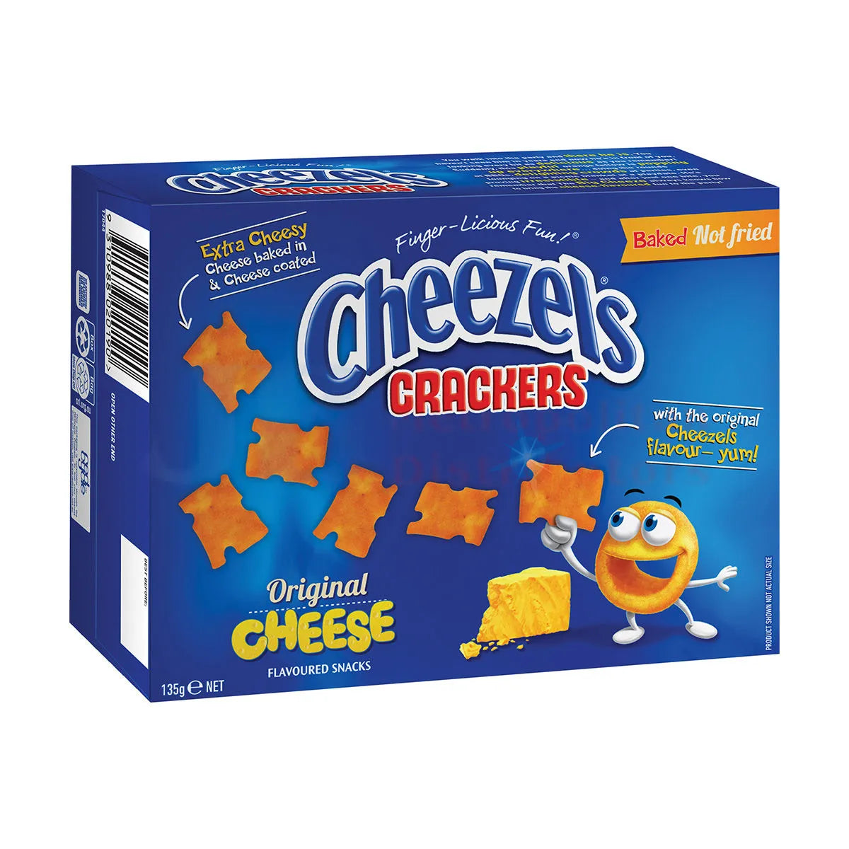 Cheezels Crackers - Original Cheese - Dollars and Sense
