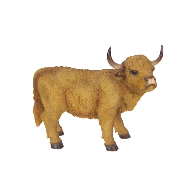 29cm Standing Highland Cow SKU COWHIGST - Dollars and Sense