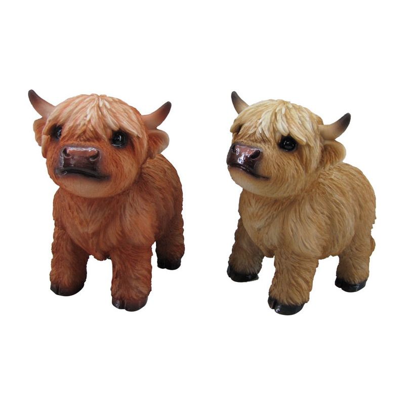 Cute Highland Cow - Standing - Dollars and Sense