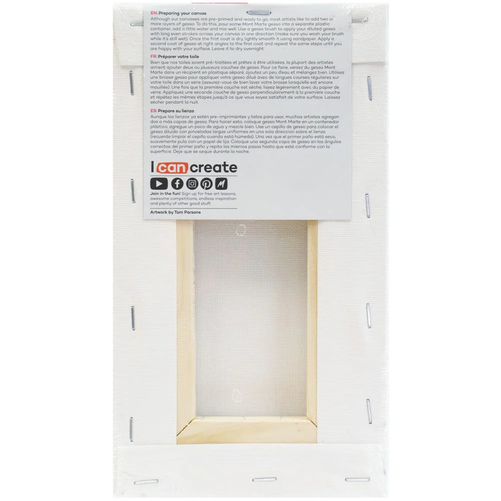 Mont Marte Signature Canvas - Pine Frame - Dollars and Sense