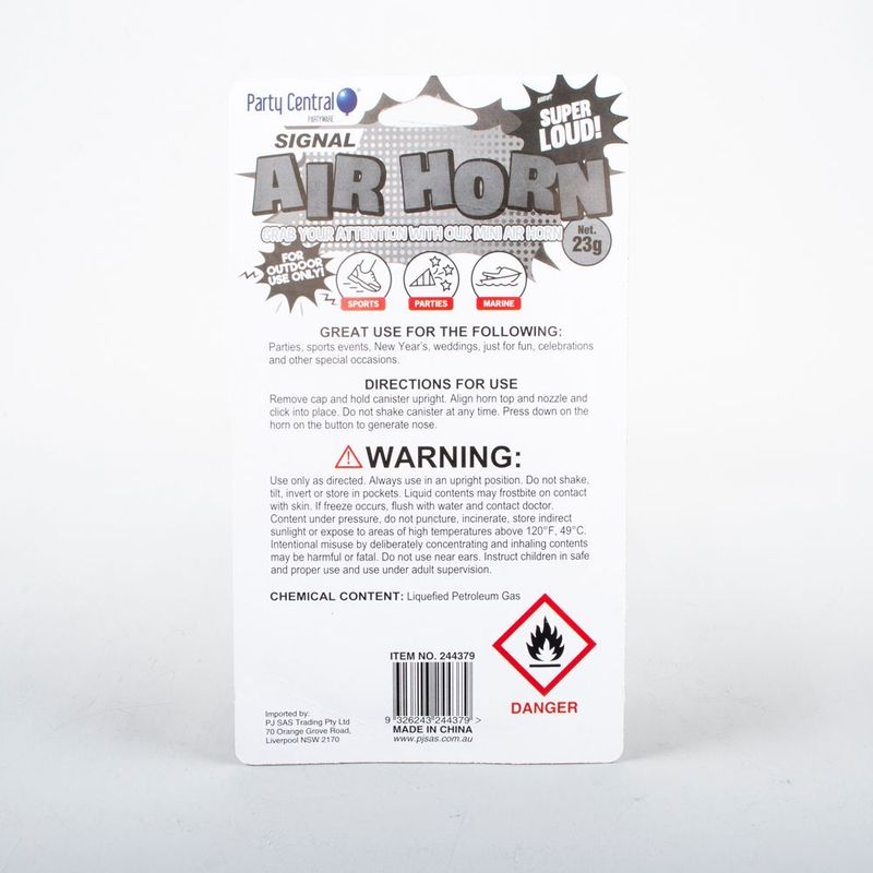 Air Horn - Mini - Dollars and Sense