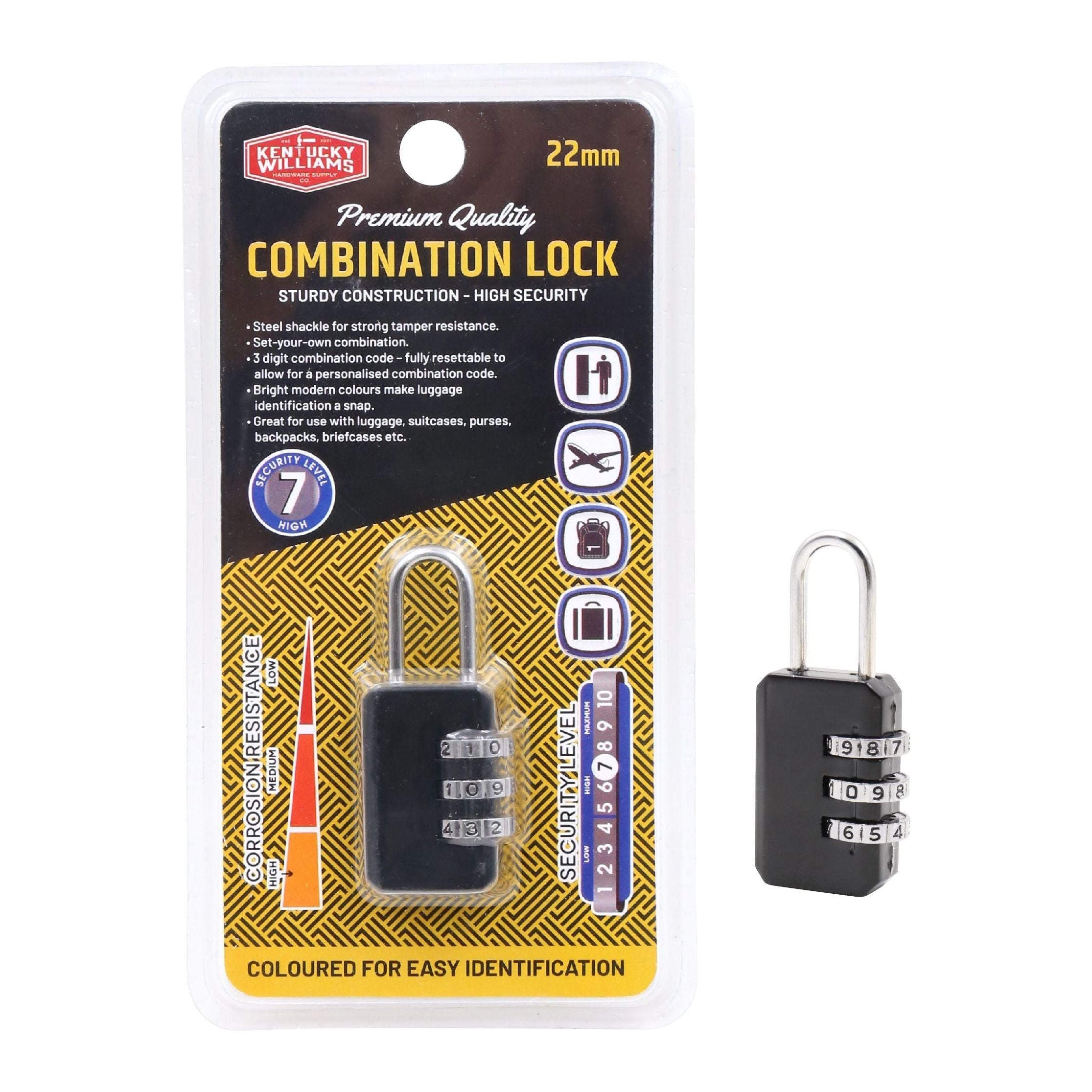 Padlock - Combination - Dollars and Sense
