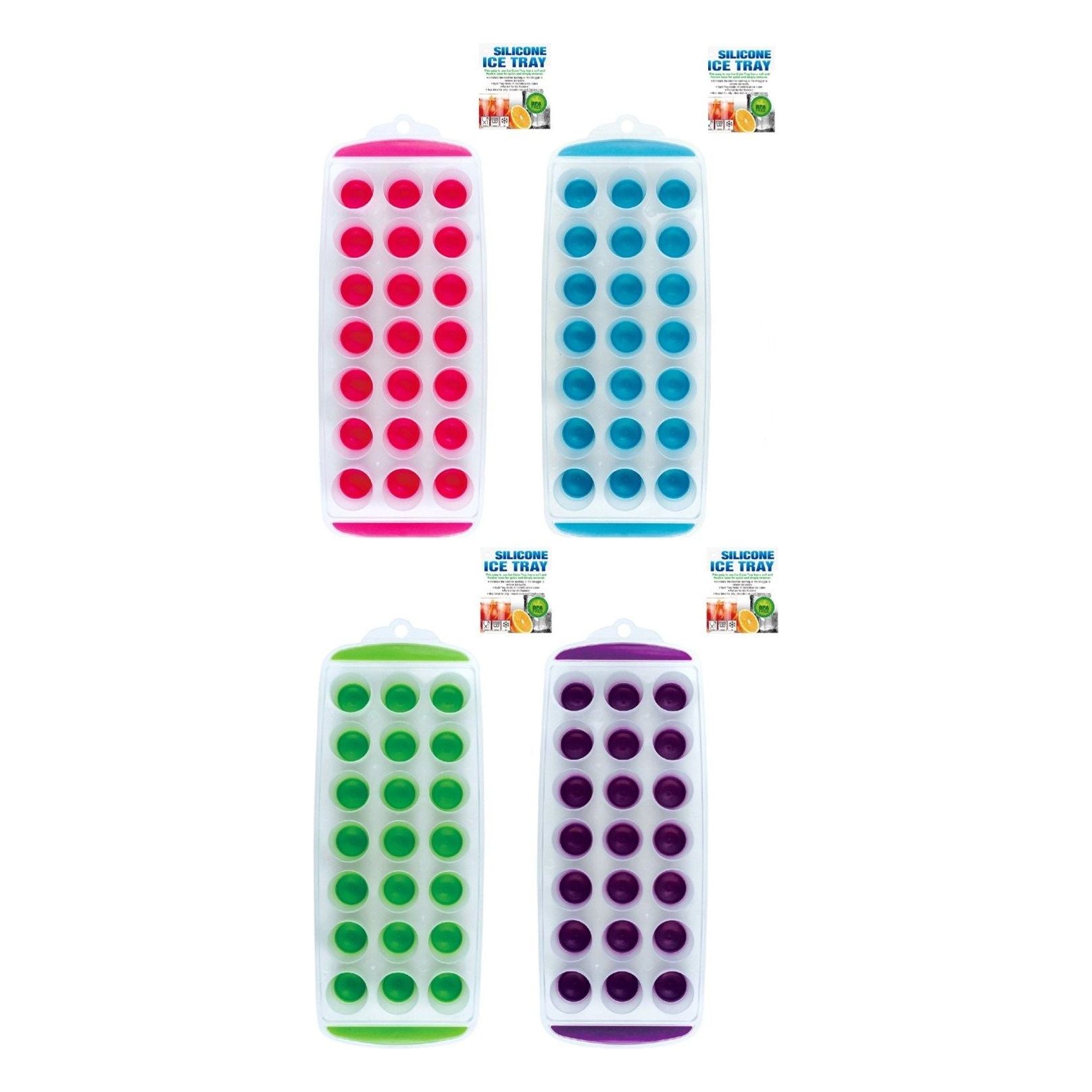 Ice Cube Tray - Silicone - Dollars and Sense