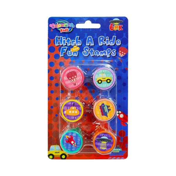 Fun Stamps - Hitch a Ride - Dollars and Sense