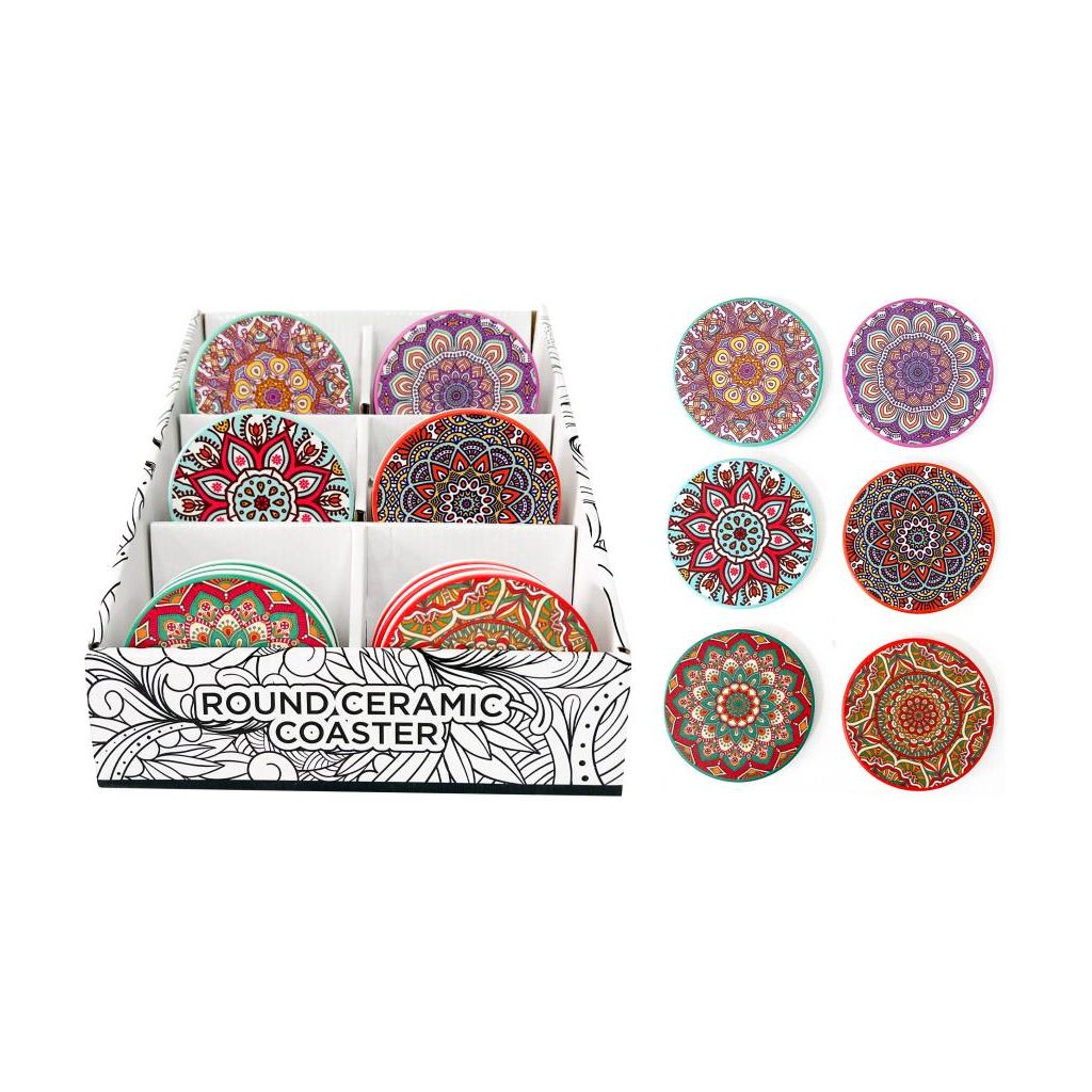 Moroccan Coasters - Round - Dollars and Sense