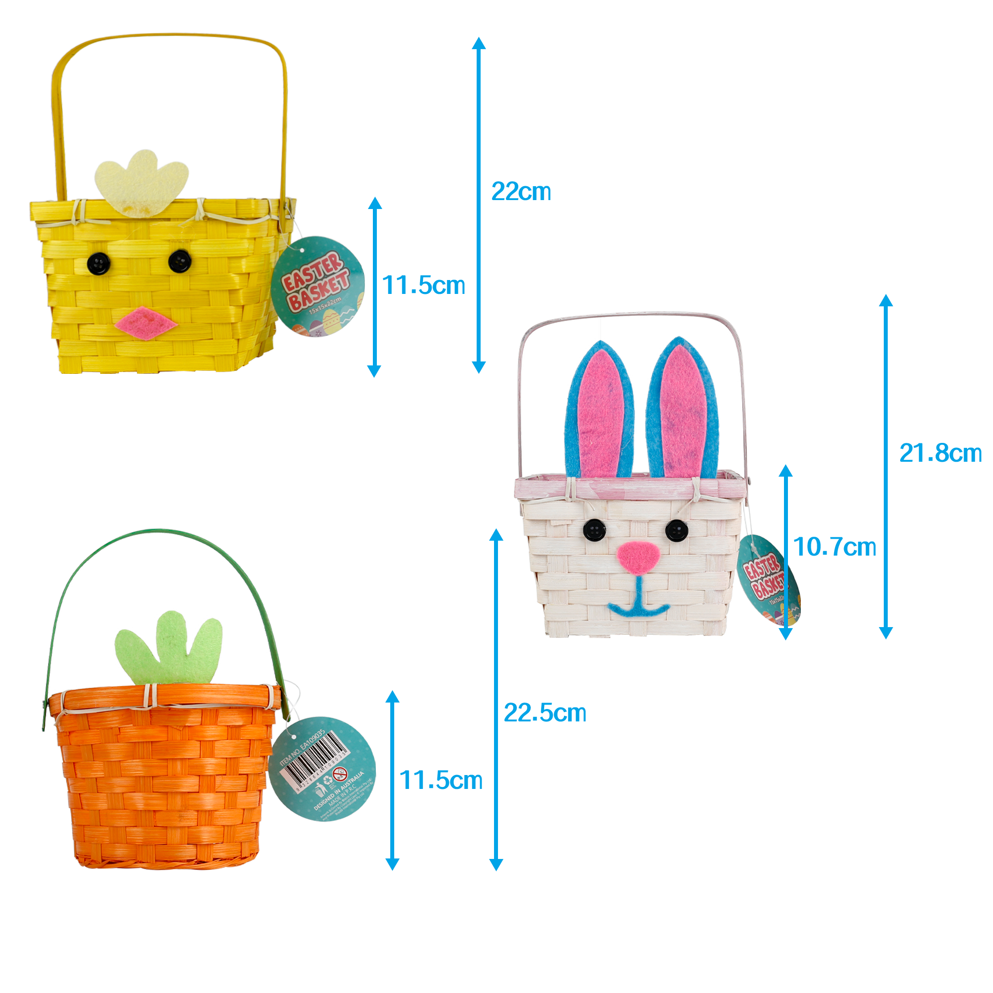 Easter Cute Basket - Dollars and Sense